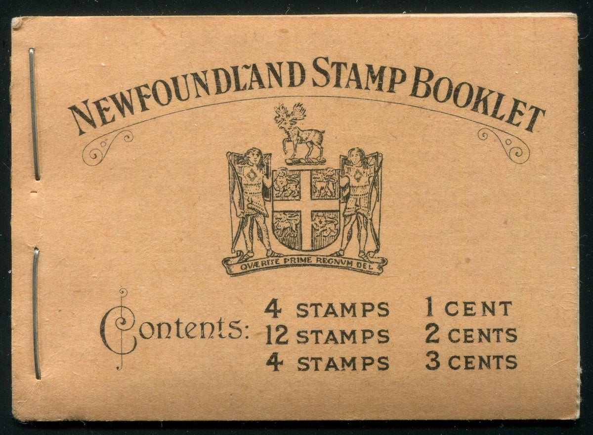 0300NF2507 - Newfoundland BK3 - Mint Complete Booklet