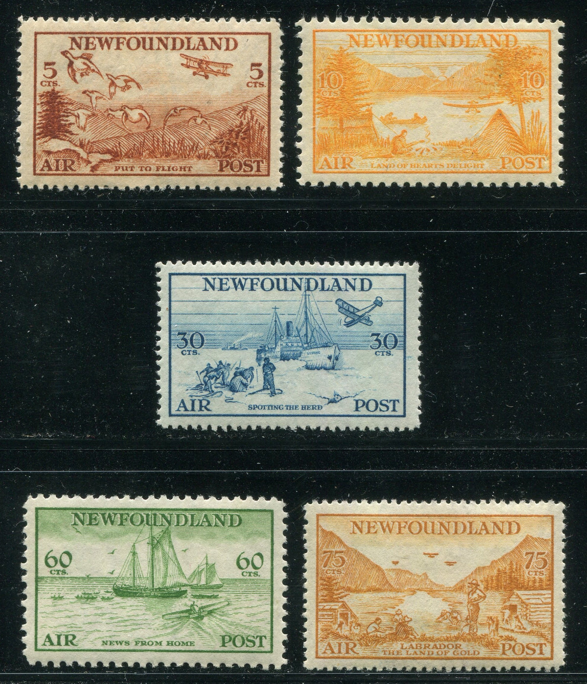 0283NF2602 - Newfoundland C13-C17 - Mint Set