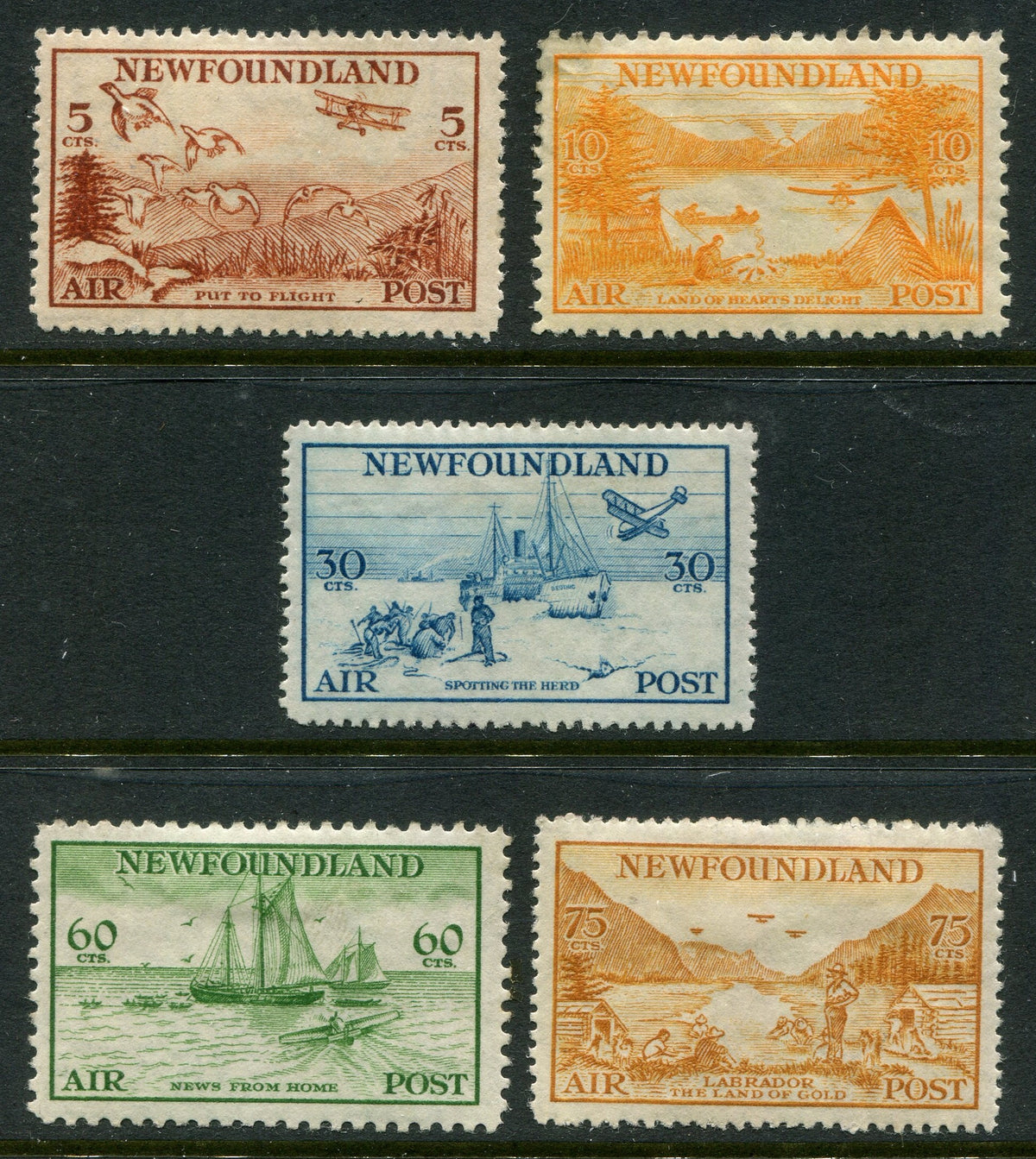 0283NF2607 - Newfoundland C13-C17 - Mint Set