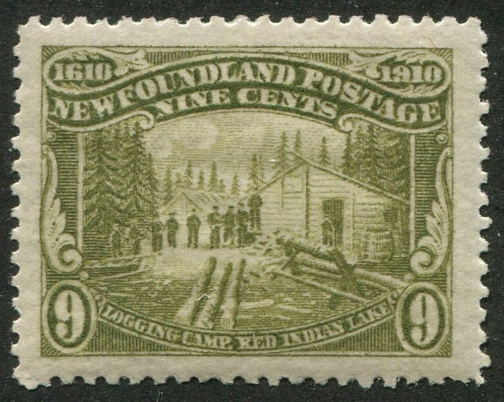 0100NF2507 - Newfoundland #100 - Mint