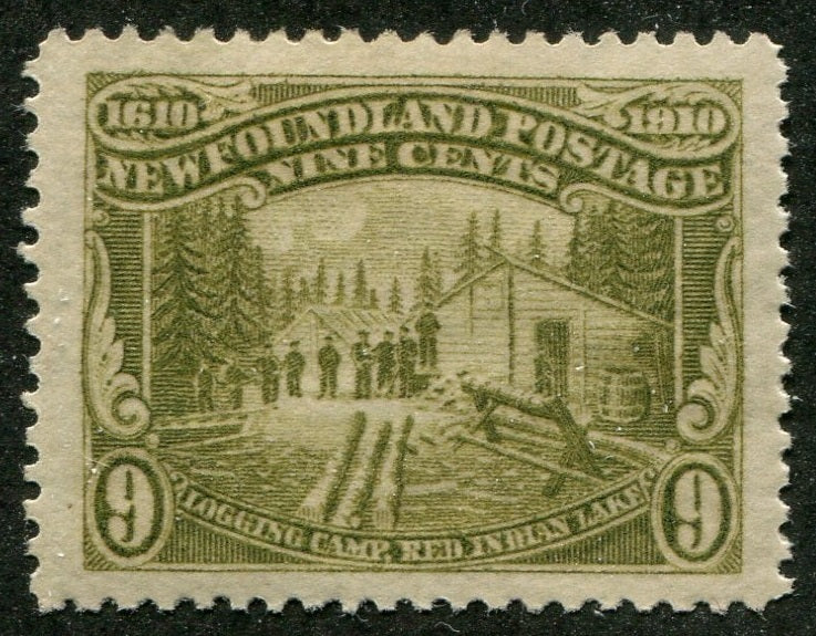 0100NF2508 - Newfoundland #100 - Mint