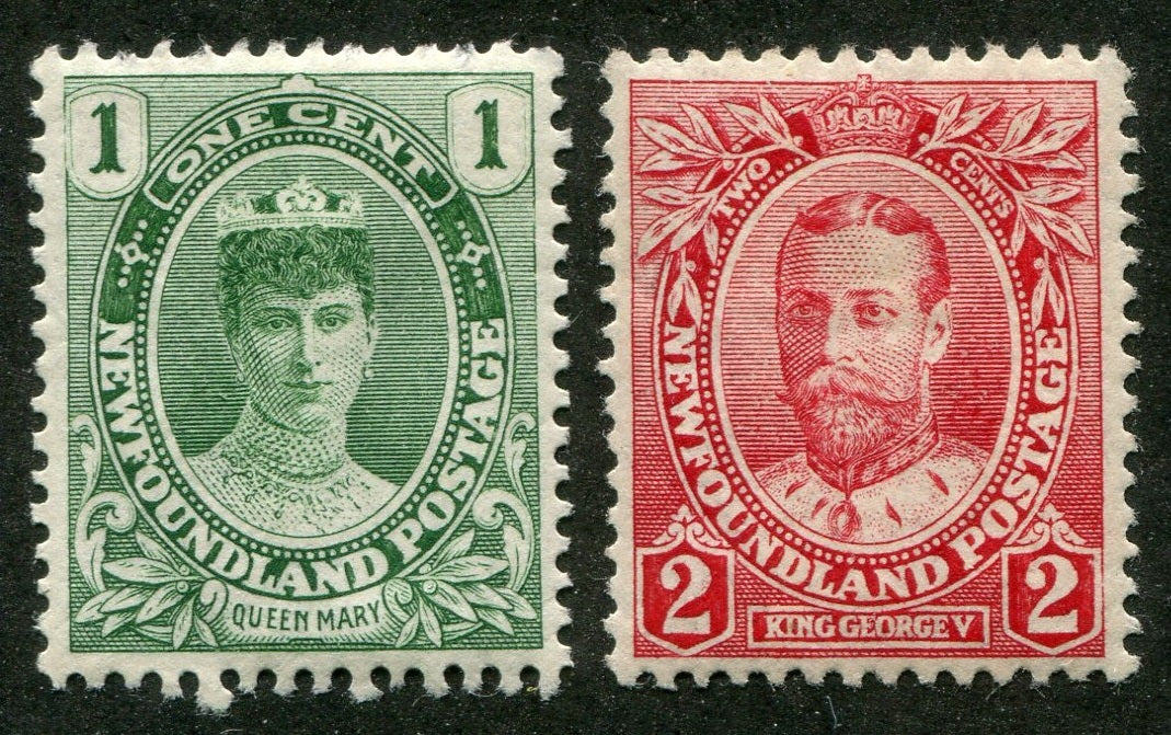 0104NF2610 - Newfoundland #104, 105 - Mint