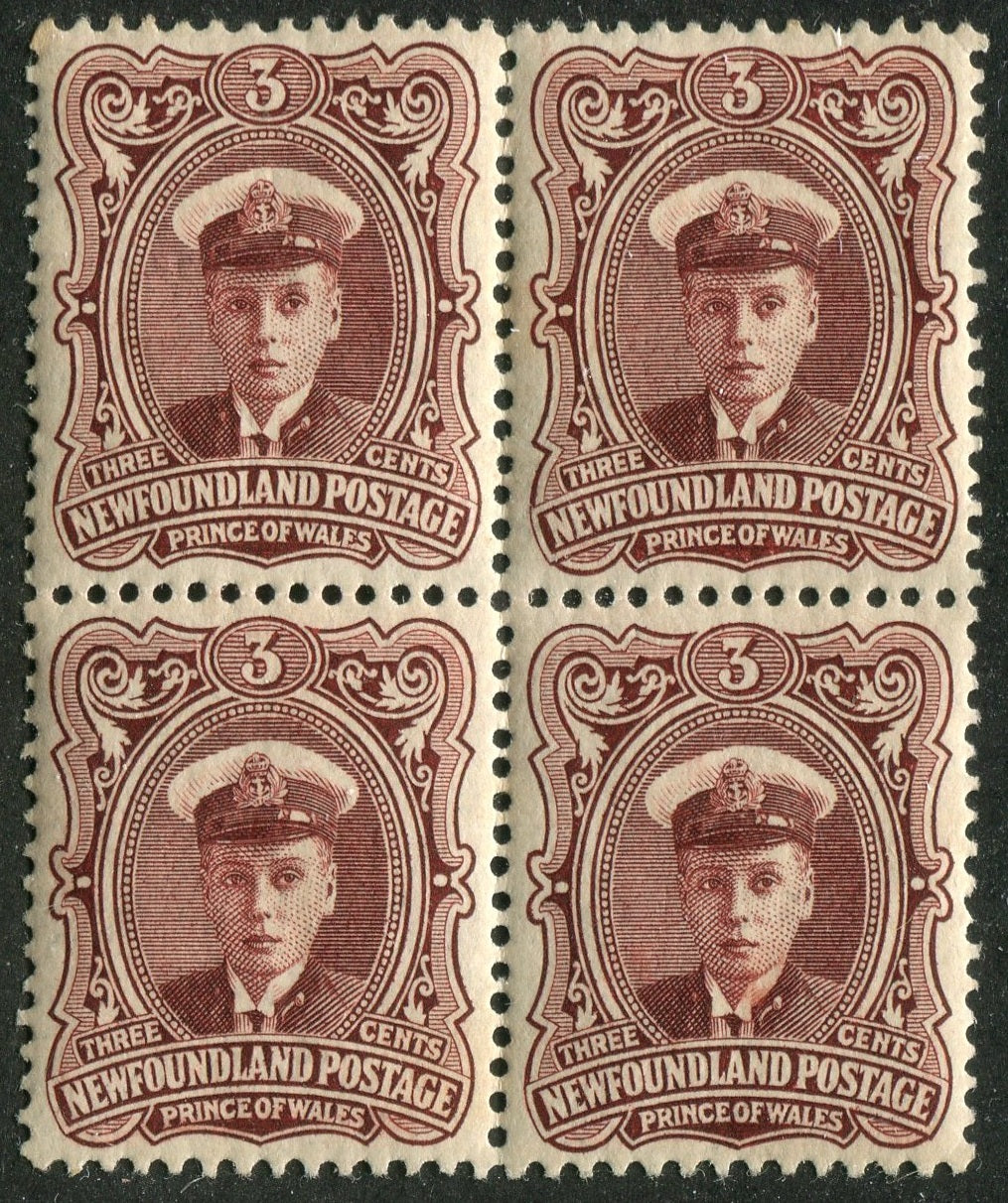 0106NF2511 - Newfoundland #106 - Mint Block of 4