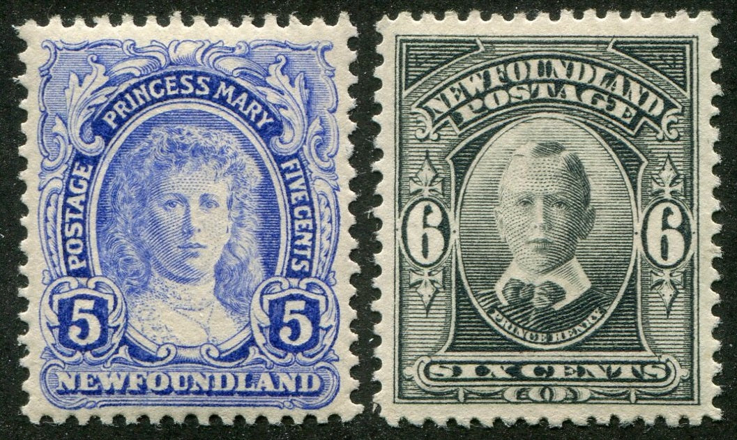 0108NF2610 - Newfoundland #108, 109 - Mint