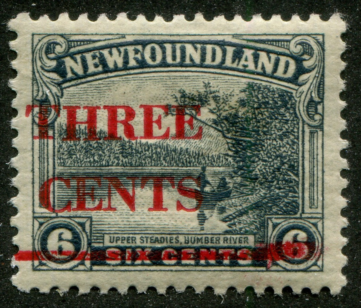 0160NF2410 - Newfoundland #160iv - Mint, Re-Entry