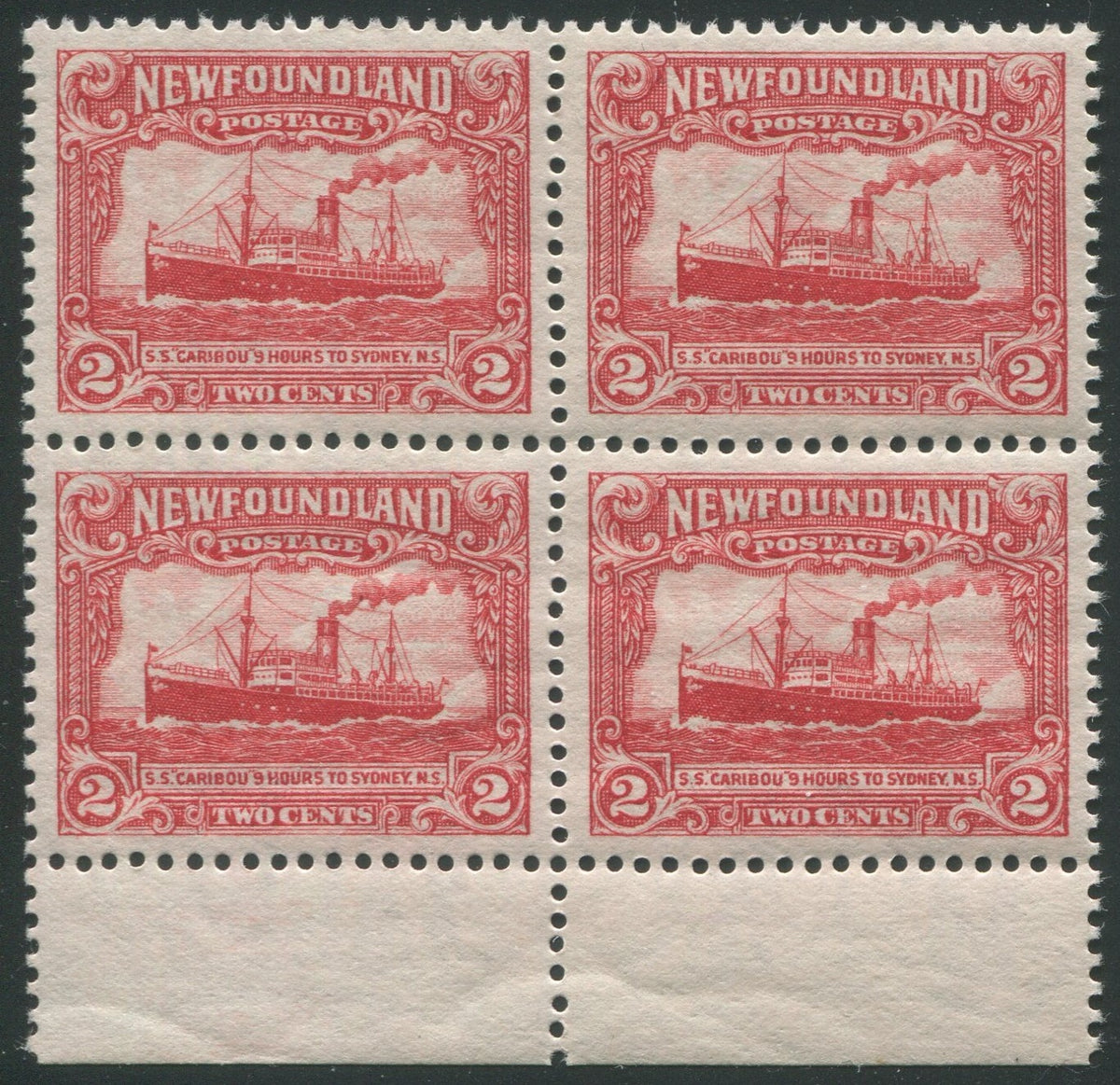 0173NF2307 - Newfoundland #173 - Mint Block of 4