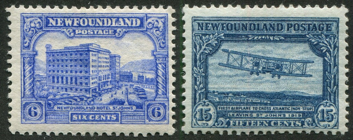 0177NF2506 - Newfoundland #177, 180 - Mint
