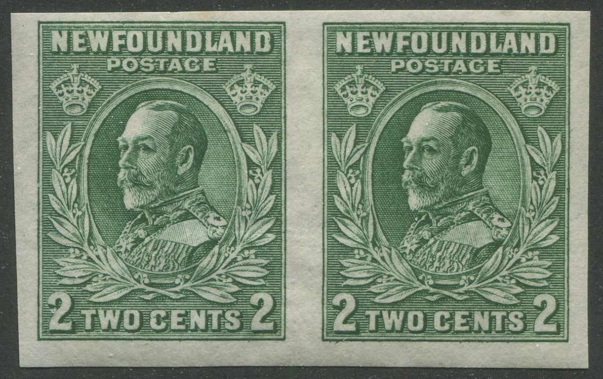 0186NF2306 - Newfoundland #186iii - Mint Imperf Pair