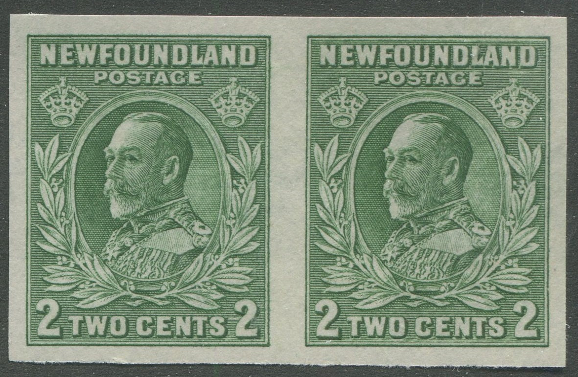 0186NF2403 - Newfoundland #186iii - Mint Imperf Pair