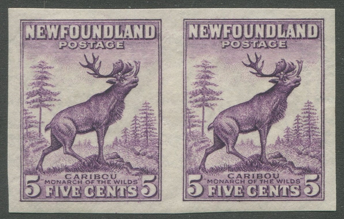 0191NF2403 - Newfoundland #191b - Mint Imperf Pair