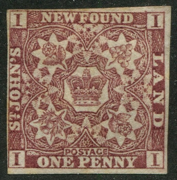 0001NF2507 - Newfoundland #1 - Mint