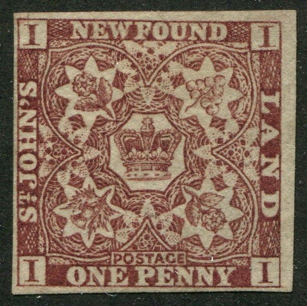 0001NF2508 - Newfoundland #1 - Mint