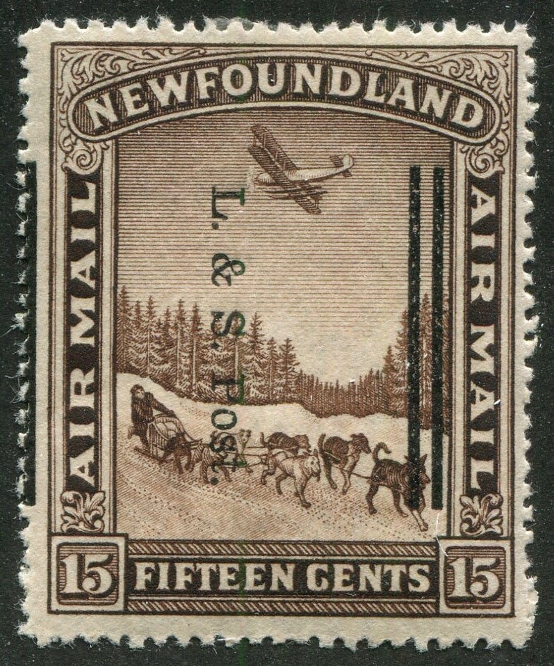 0211NF2507 - Newfoundland #211ii - Mint, Shifted Overprint