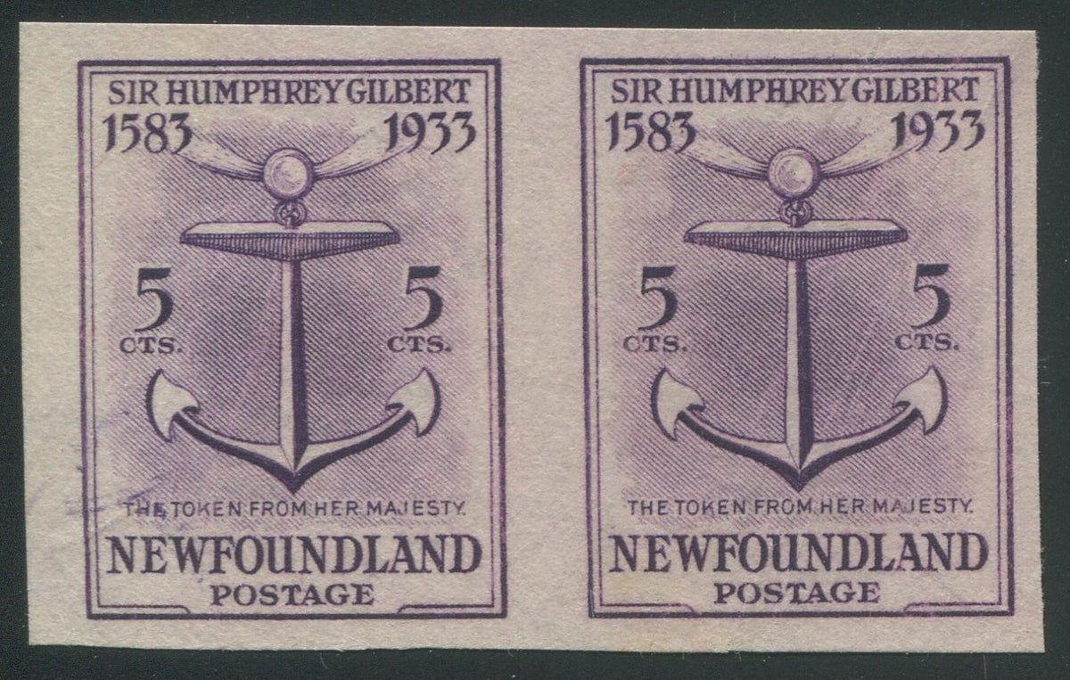 0216NF2403 - Newfoundland #216a - Mint Imperf Pair