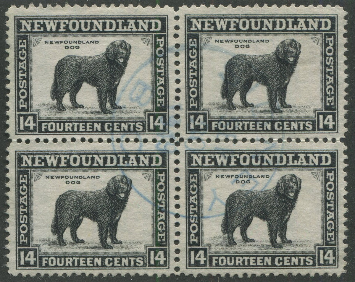 0261NF2307 - Newfoundland #261 - Used Block of 4