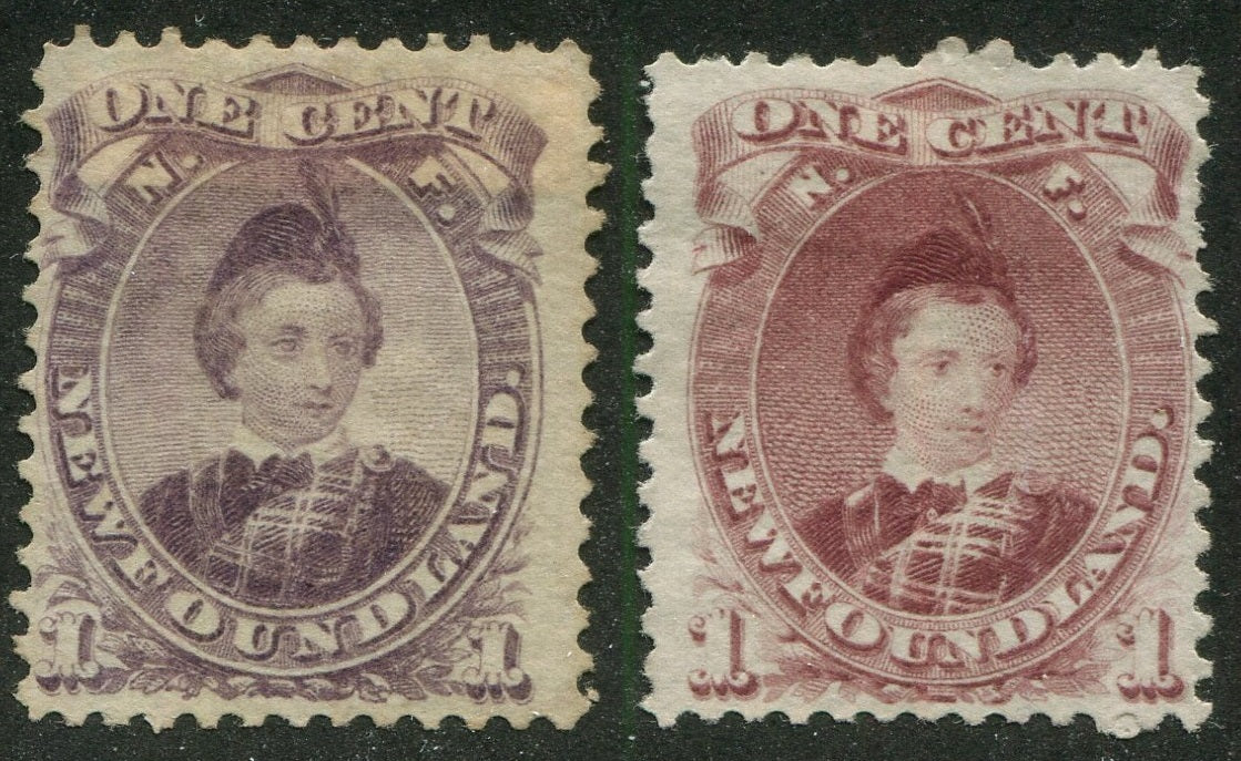 0032NF2506 - Newfoundland #32, 32A - Mint