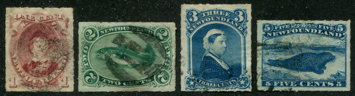 0037NF2603 - Newfoundland #37-40 - Used Set