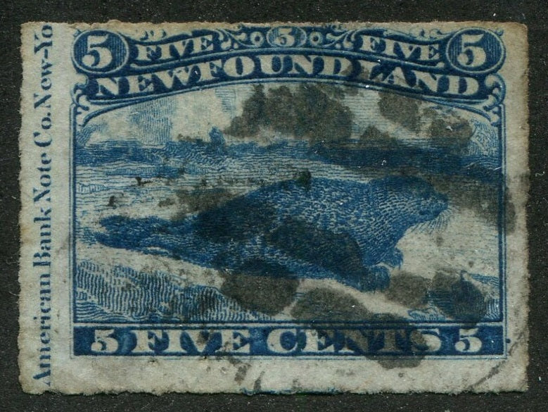 0040NF2410 - Newfoundland #40 - Used, Imprint Copy