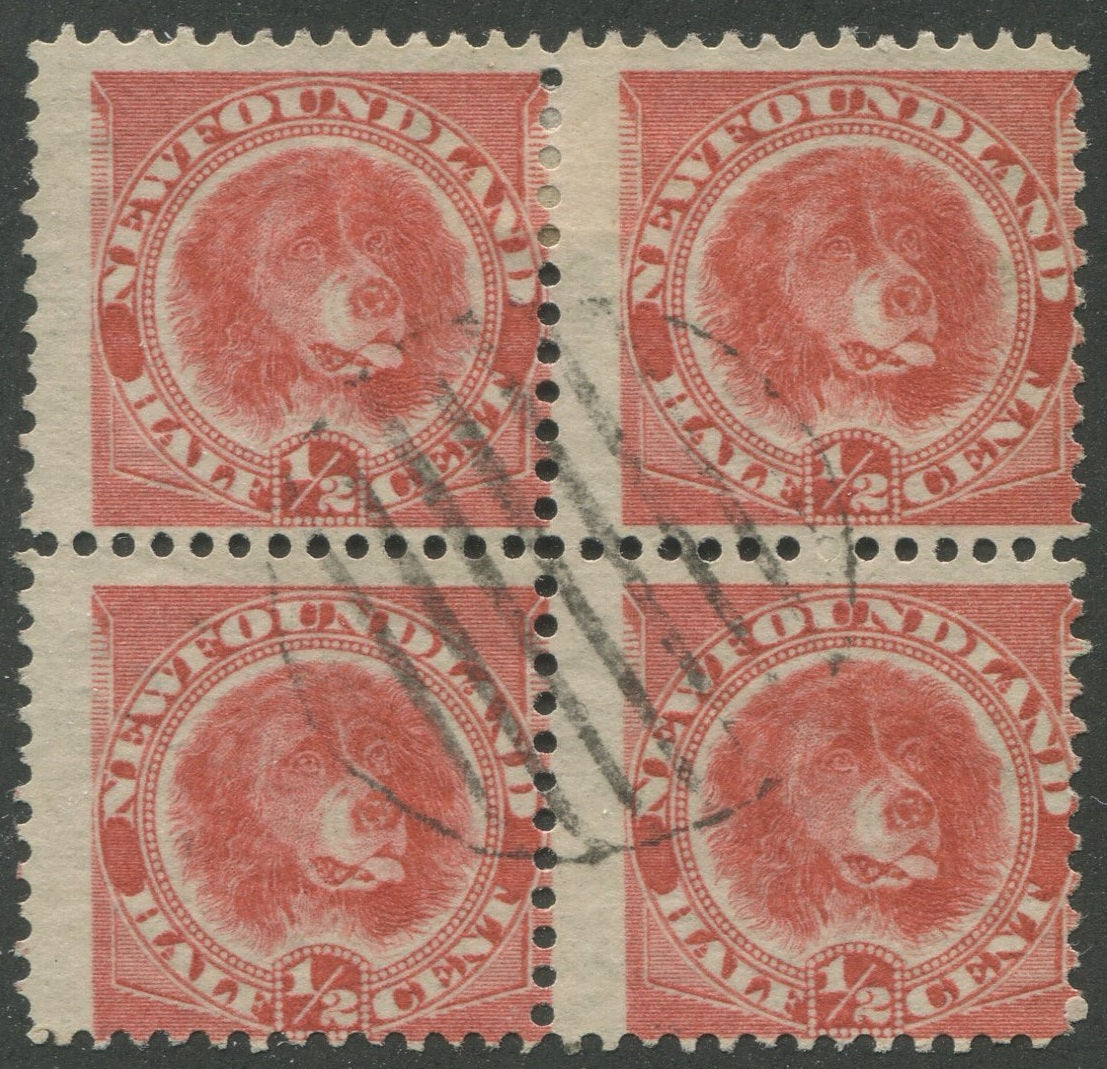 0056NF2305 - Newfoundland #56 - Used Block of 4