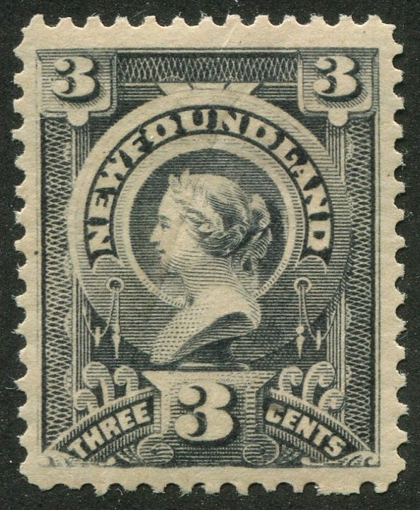 0060NF2511 - Newfoundland #60 - Mint Pre-Printing Crease