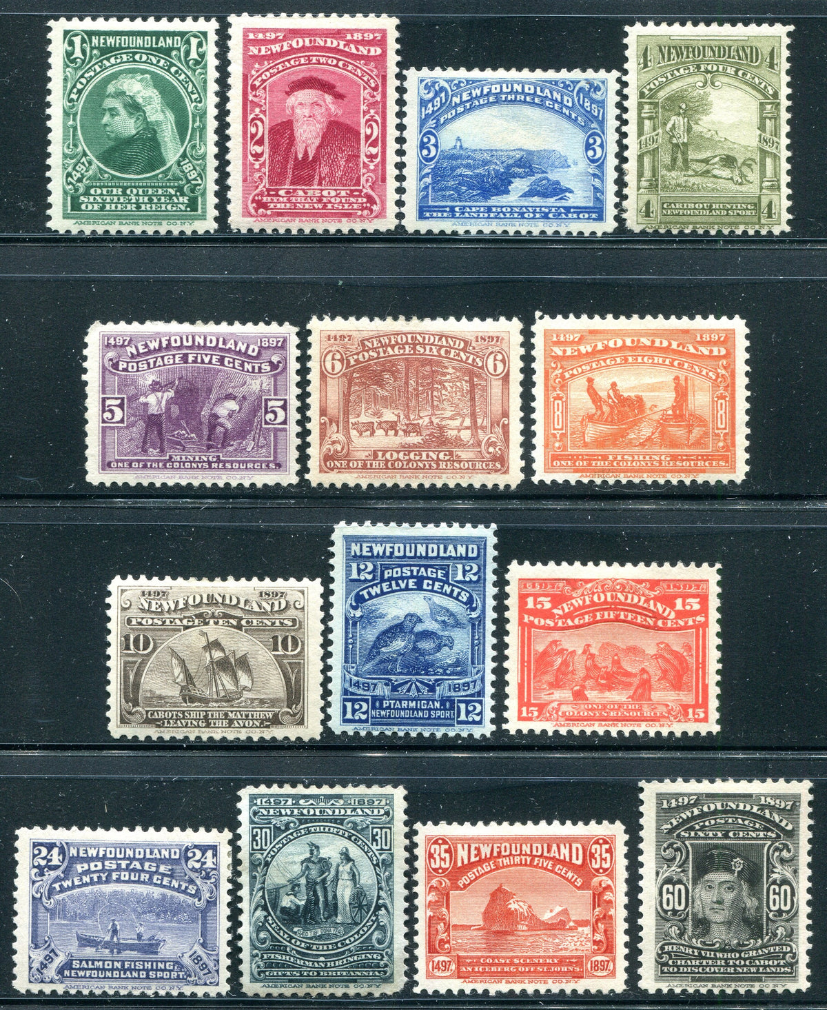 0061NF2507 - Newfoundland #61-74 - Mint Set