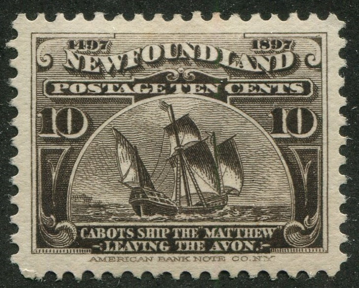 0068NF2410 - Newfoundland #68 - Mint