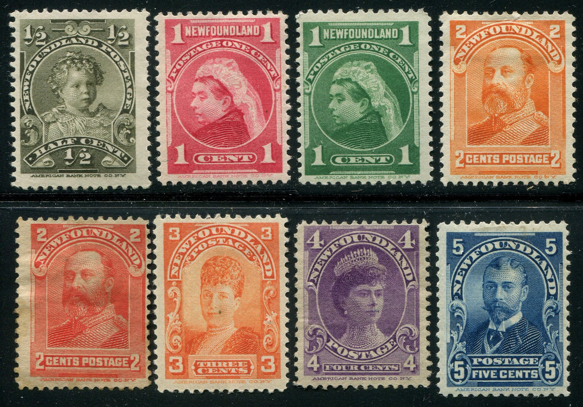 0078NF2506 - Newfoundland #78-85 - Mint Set