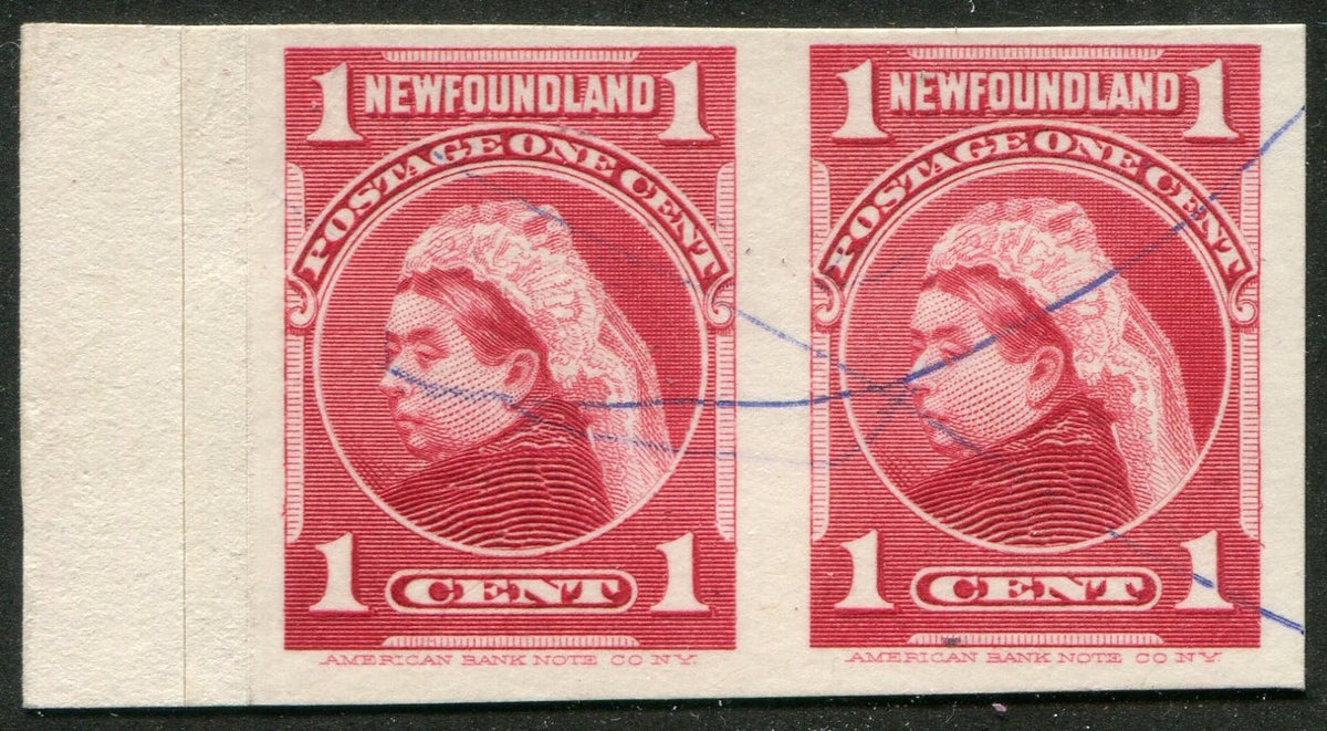 0079NF2410 - Newfoundland #79P - Plate Proof Pair