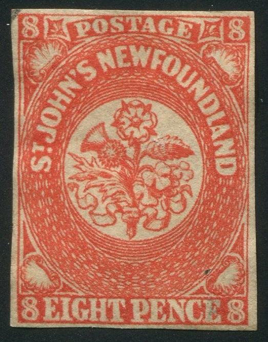 0008NF2603 - Newfoundland #8 - Mint