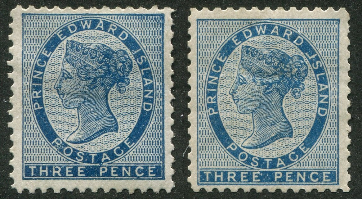 0006PE2507 - Prince Edward Island #6, 6a - Mint