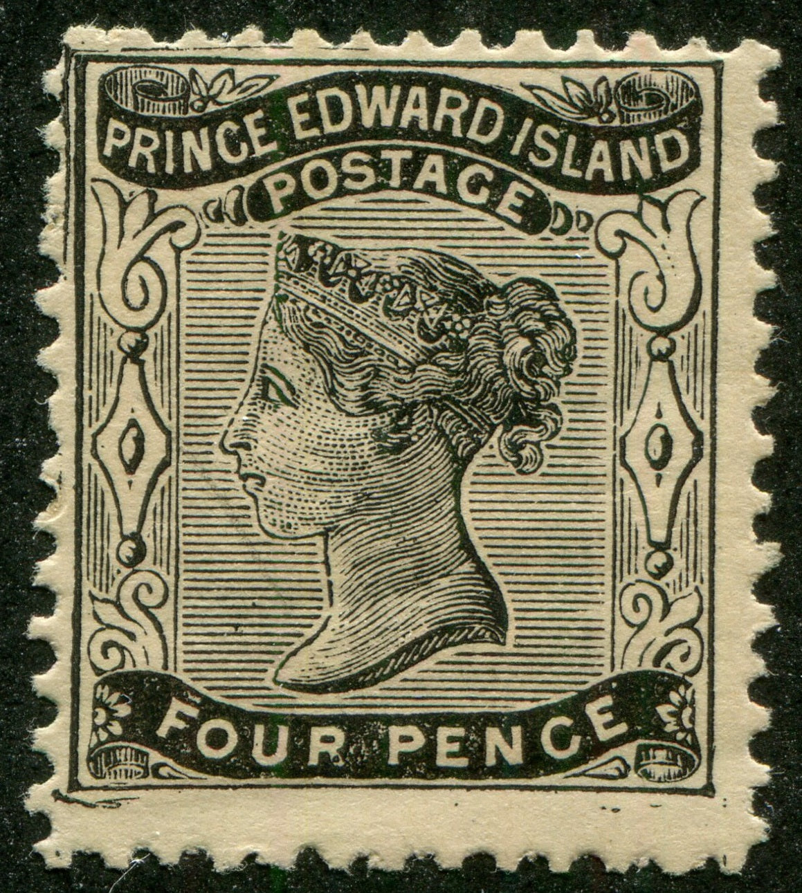 0009PE2607 - Prince Edward Island #9a,v - Mint 'FOUP' Variety