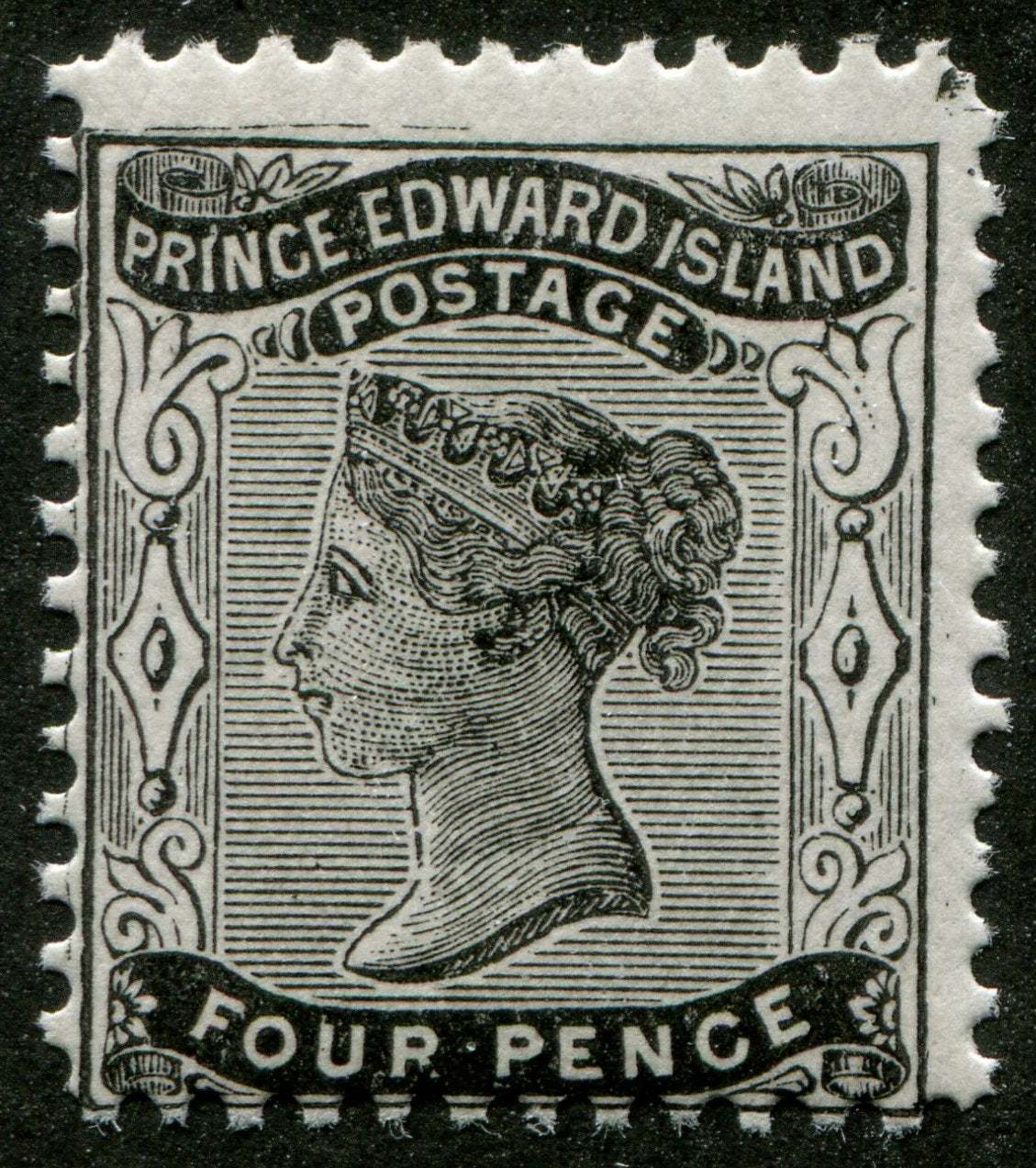 0009PE2502 - Prince Edward Island #9v - Mint &#39;FOUP&#39; Variety