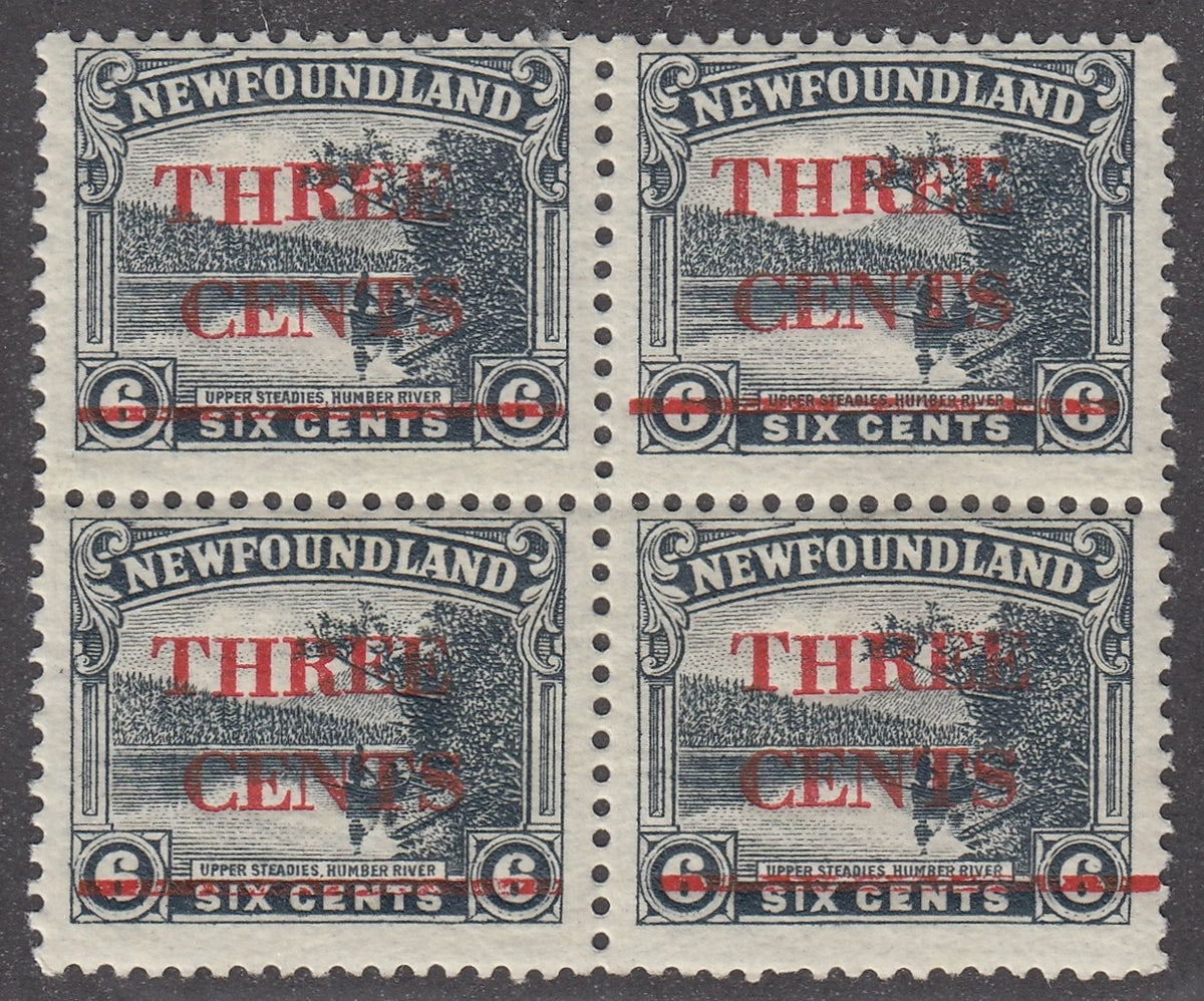 0160NF2102 - Newfoundland #160 Block - Mint