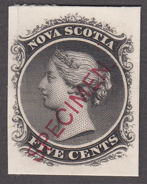 0010NS1806 - Nova Scotia #10TCii - Trial Colour Proof