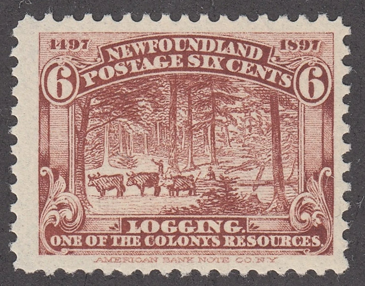 0066NF2101 - Newfoundland #66 - Mint