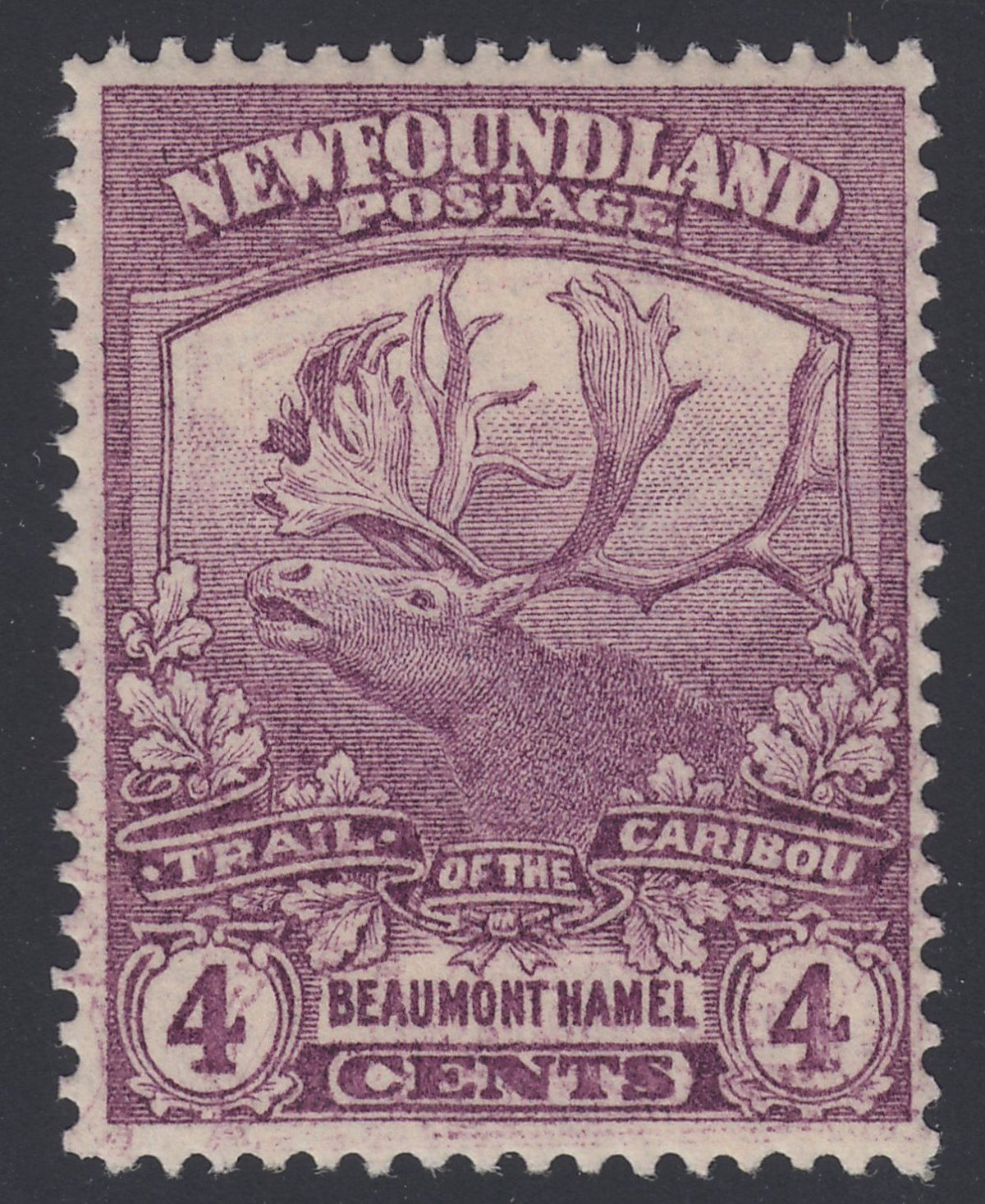 0118NF1810 - Newfoundland #118 - Mint, STRONG KISS PRINT