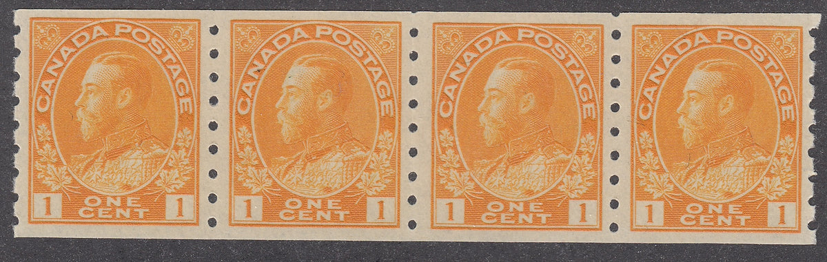 0126CA1805 - Canada #126 Coil Strip of 4