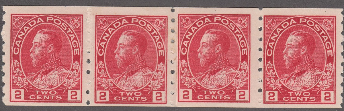 0127CA1807 - Canada #127i Mint Paste-up Strip of 4