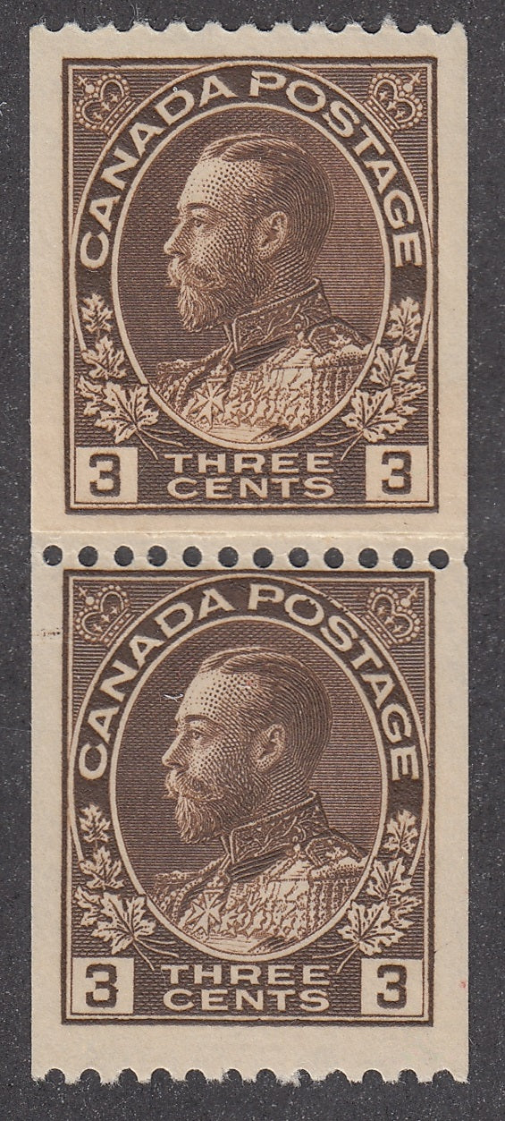 0134CA1801 - Canada #134i Mint Paste-up Pair