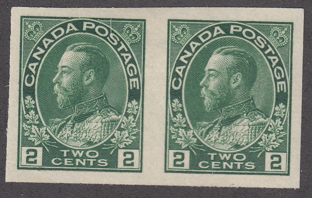 0137CA1801 - Canada #137 Mint Imperf Pair