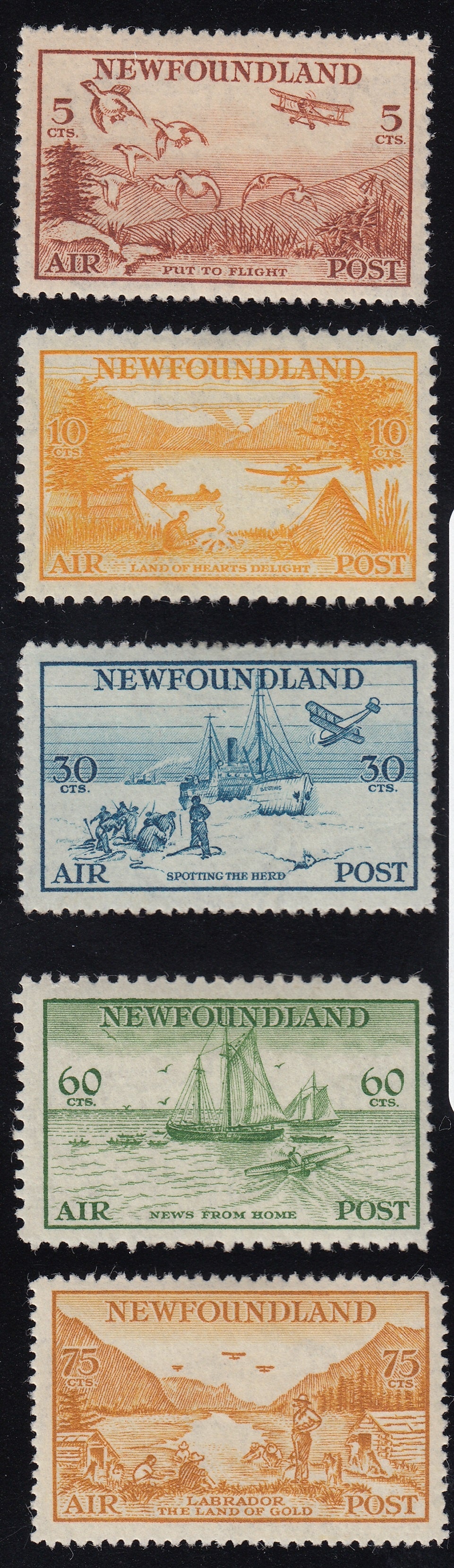 0283NF1708 - Newfoundland C13-C17 - Mint Set
