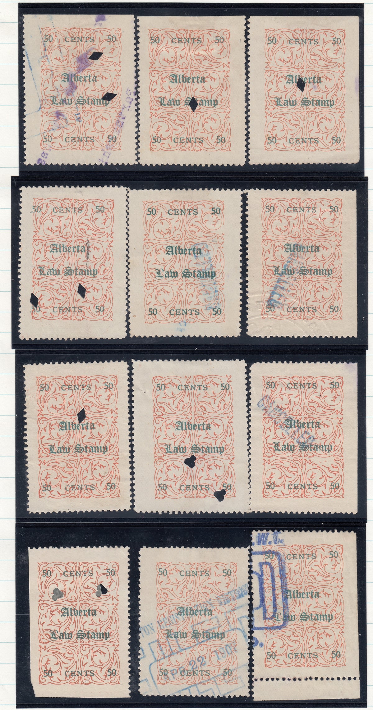 0013AL2101 - AL13 (L, a) - Used, Reconstructed Sheet