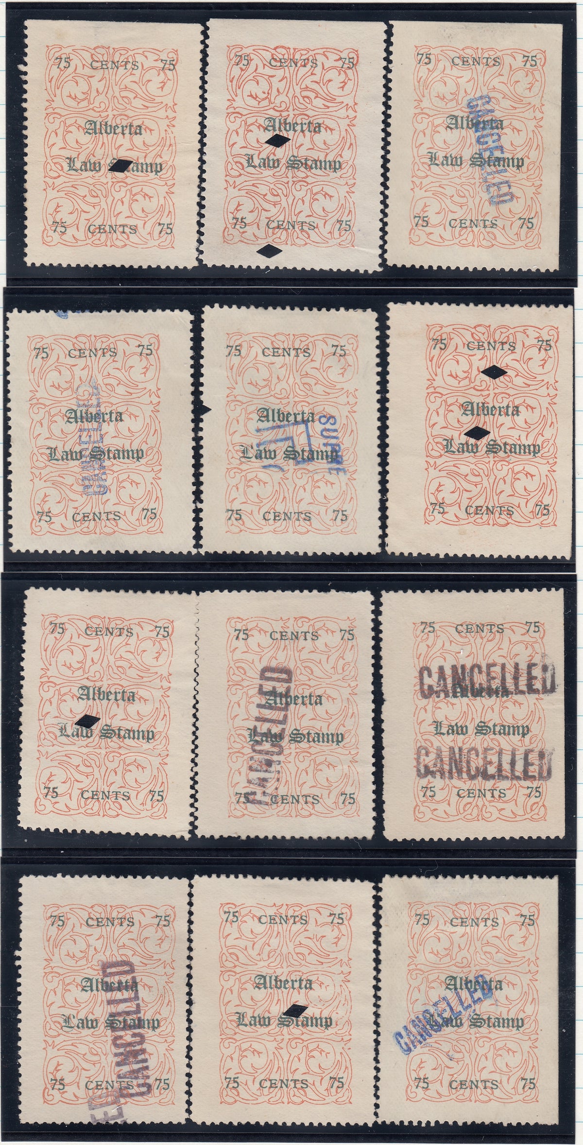 0014AL2101 - AL14 (L, b) - Used, Reconstructed Sheet