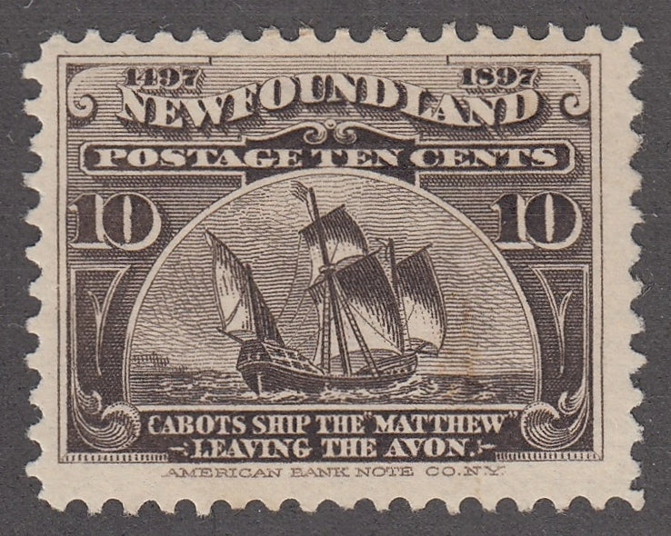 0068NF2101 - Newfoundland #68 - Mint