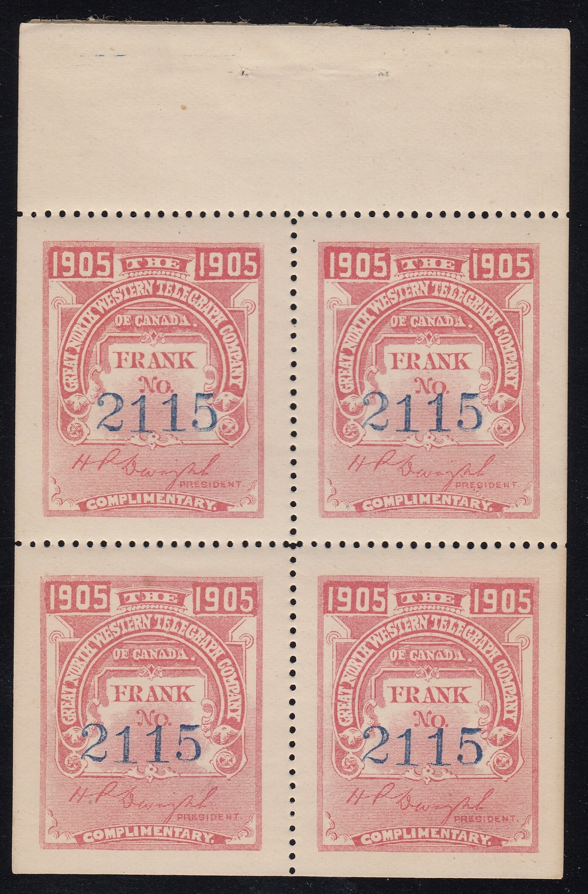 0065GN1712 - TGN16 - Mint Booklet Pane