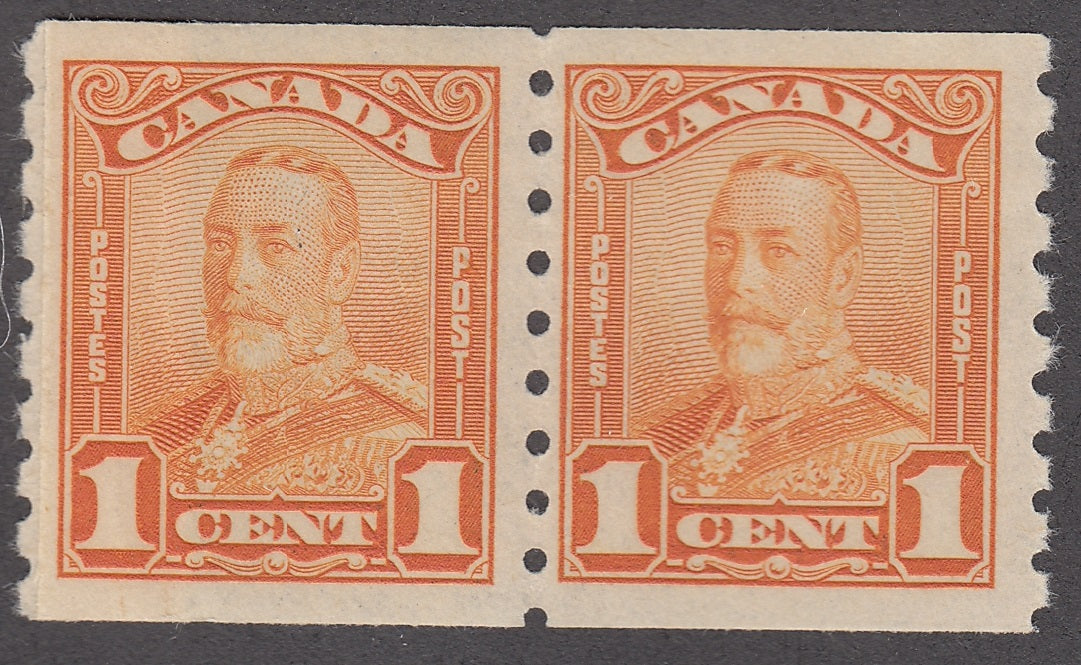 0160CA1801 - Canada #160i Mint Paste-up Pair