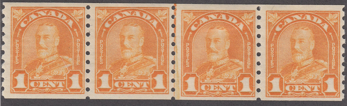 0178CA1801 - Canada #178i Mint Line Pair Strip of 4