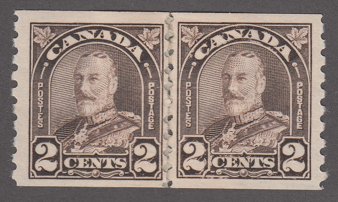 0182CA1807 - Canada #182 Mint Pair - Post Office Repair