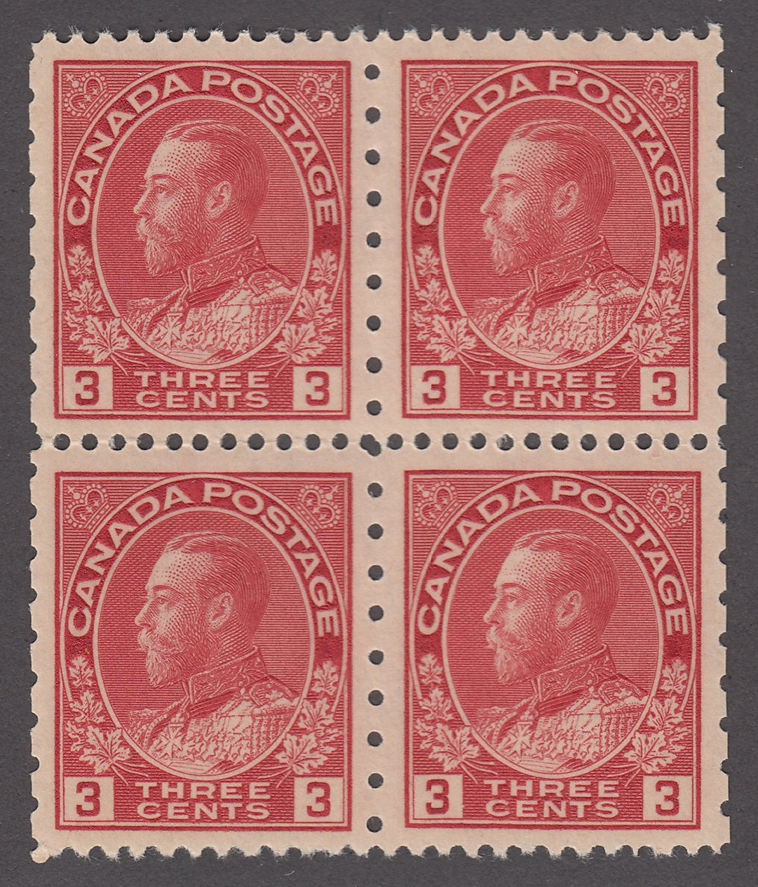 0184CA1801 - Canada #184 Block of 4