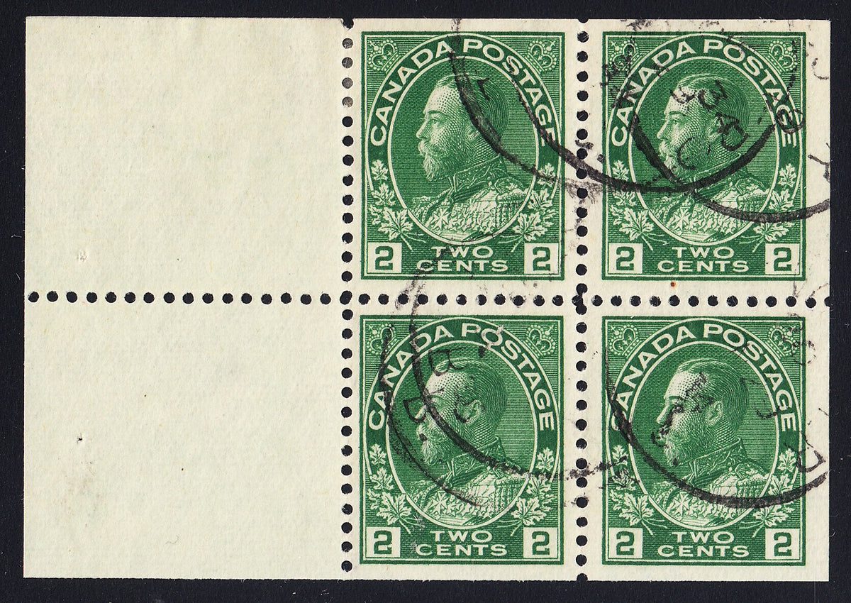 0107CA1708 - Canada #107b - Used Booklet Pane